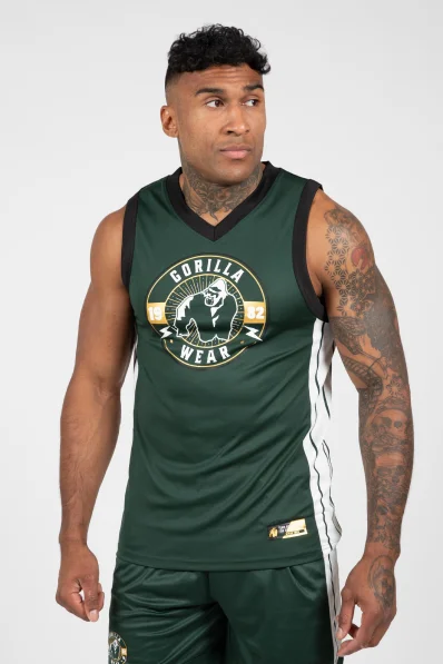 Gorilla Wear canotta da uomo Orlando Jersey – verde