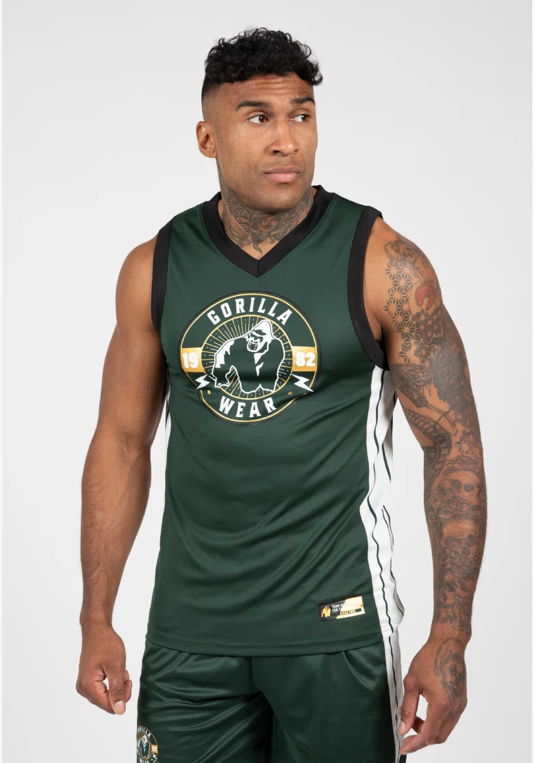 Gorilla Wear canotta da uomo Orlando Jersey – verde