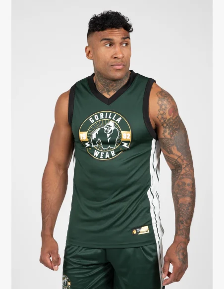 Gorilla Wear canotta da uomo Orlando Jersey – verde