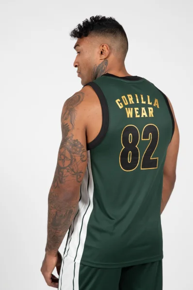 Gorilla Wear canotta da uomo Orlando Jersey – verde 2