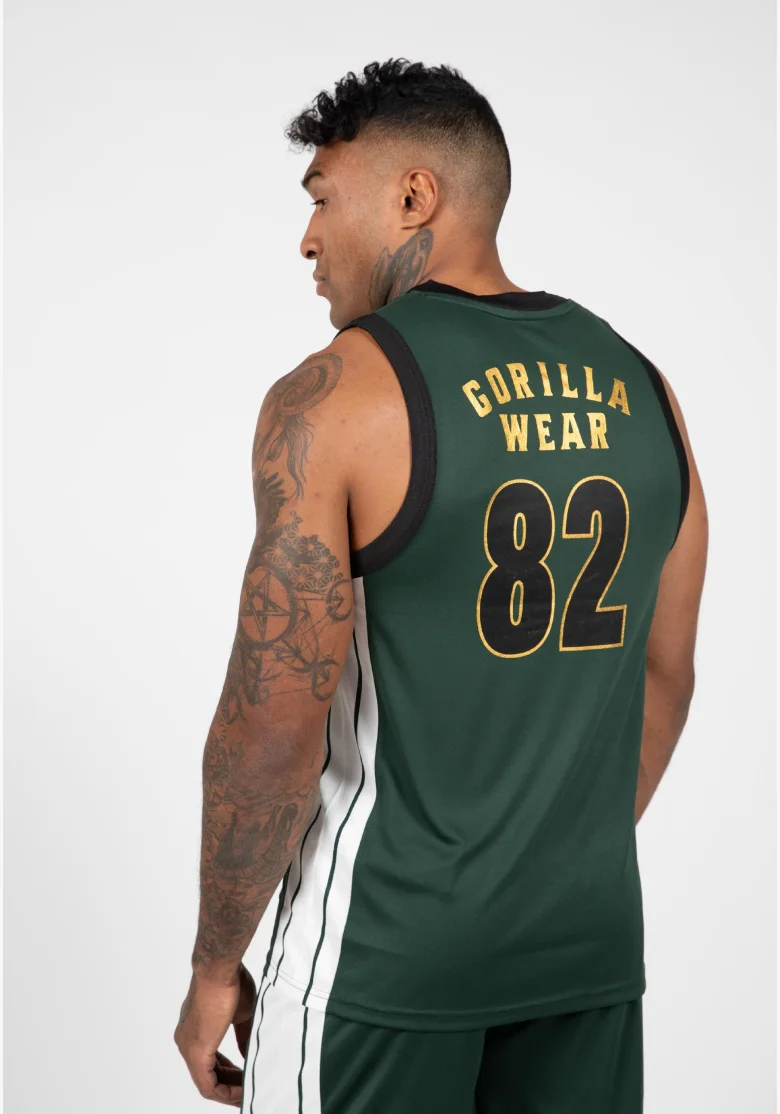 Gorilla Wear canotta da uomo Orlando Jersey – verde