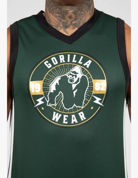 Gorilla Wear canotta da uomo Orlando Jersey – verde