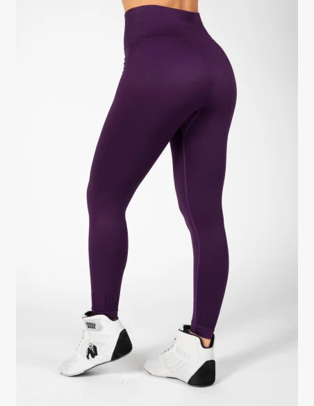 Gorilla Wear leggings da donna senza cuciture Neiro – viola