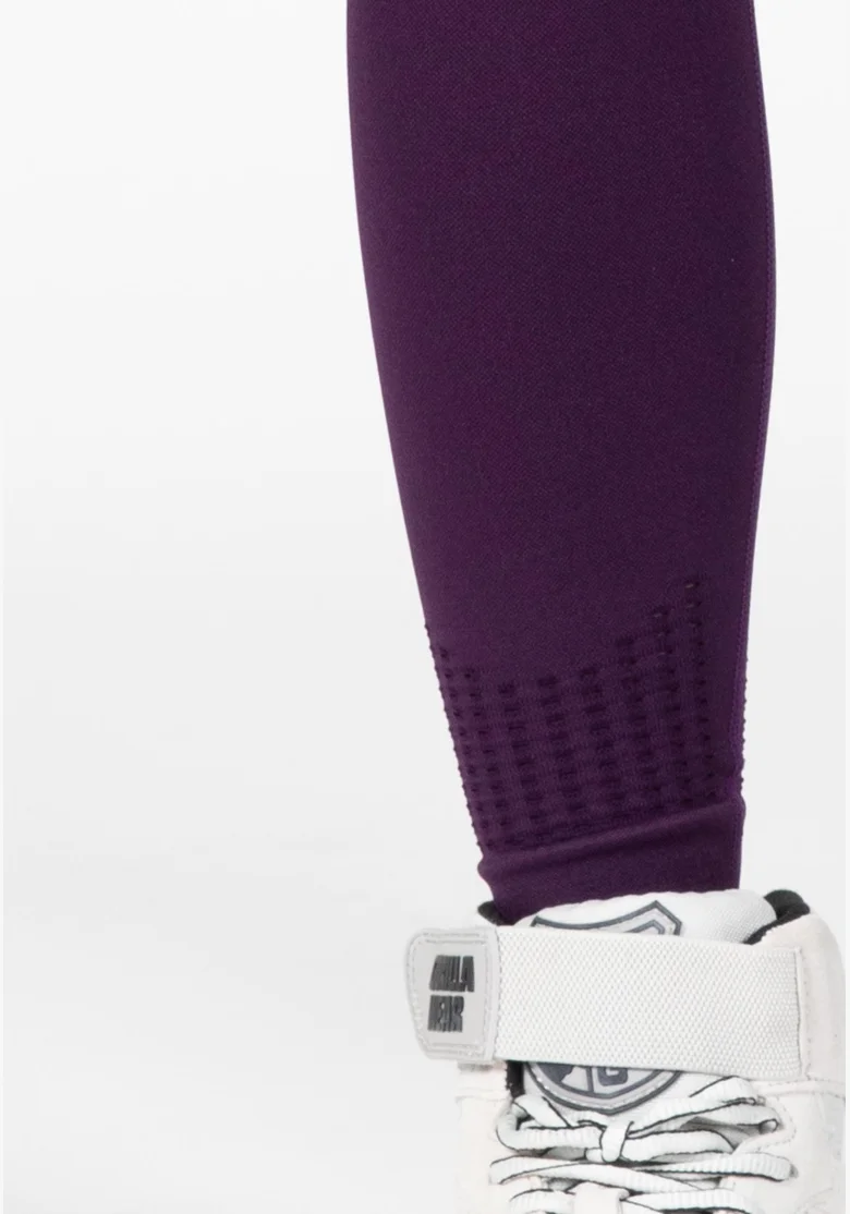 Gorilla Wear leggings da donna senza cuciture Neiro – viola