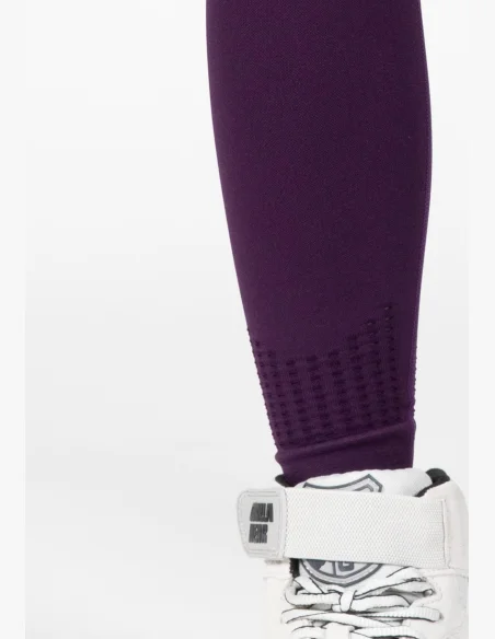 Gorilla Wear leggings da donna senza cuciture Neiro – viola