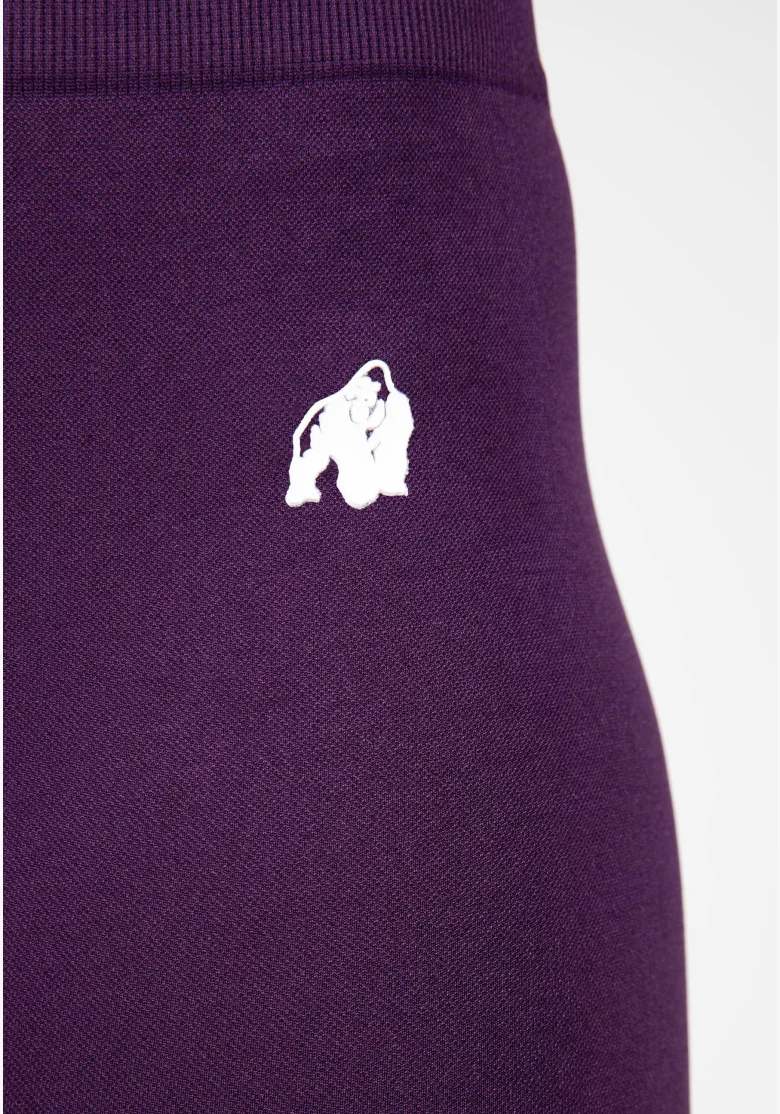 Gorilla Wear leggings da donna senza cuciture Neiro – viola