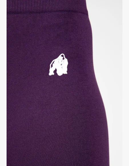 Gorilla Wear leggings da donna senza cuciture Neiro – viola