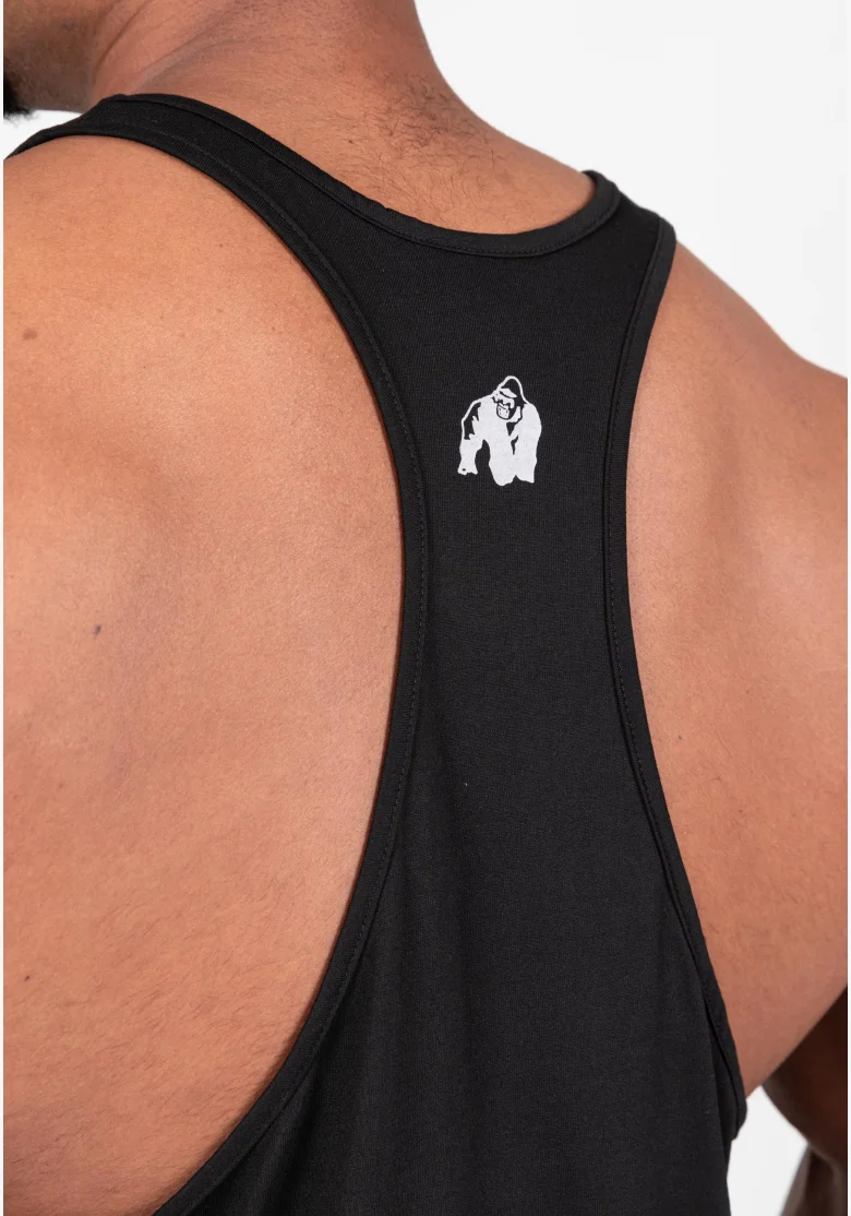 Gorilla Wear canotta da uomo Casper Stringer – nero / rosso