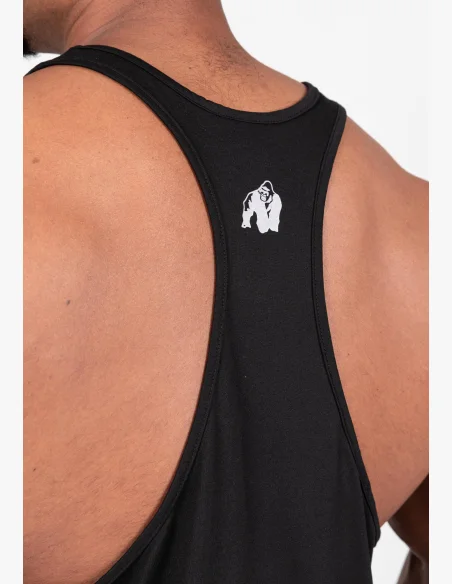 Gorilla Wear canotta da uomo Casper Stringer – nero / rosso