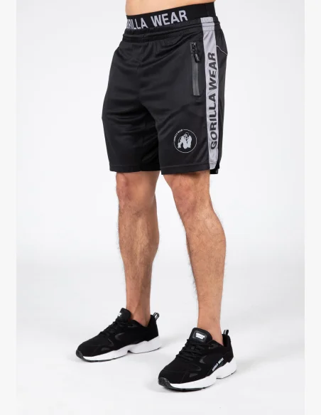 Gorilla Wear pantaloncini da uomo Atlanta – nero/grigio