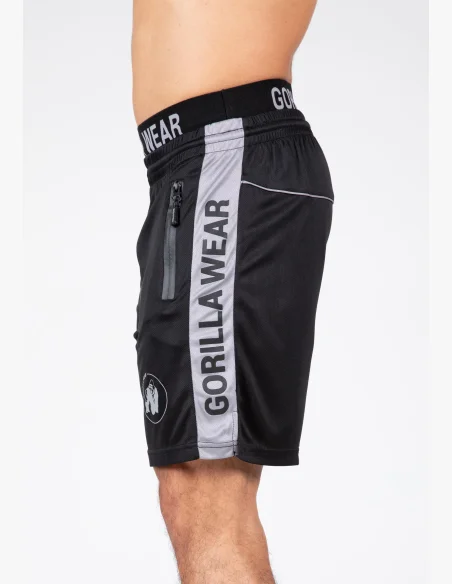 Gorilla Wear pantaloncini da uomo Atlanta – nero/grigio