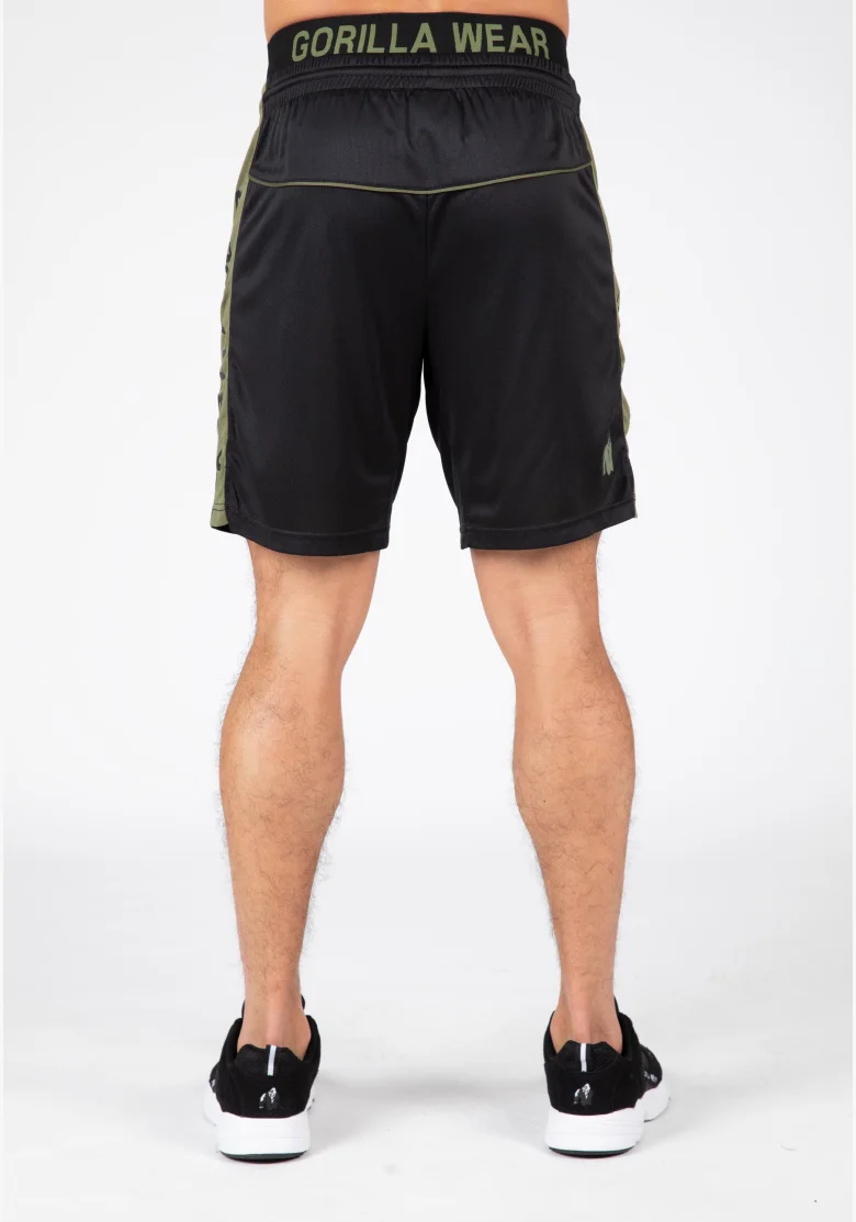 Gorilla Wear pantaloncini da uomo Atlanta – nero/verde