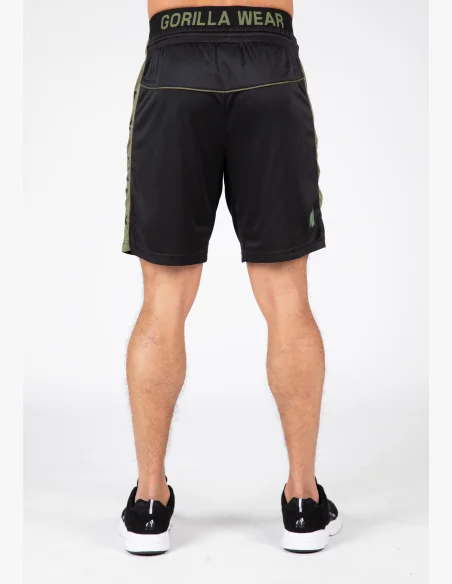 Gorilla Wear pantaloncini da uomo Atlanta – nero/verde
