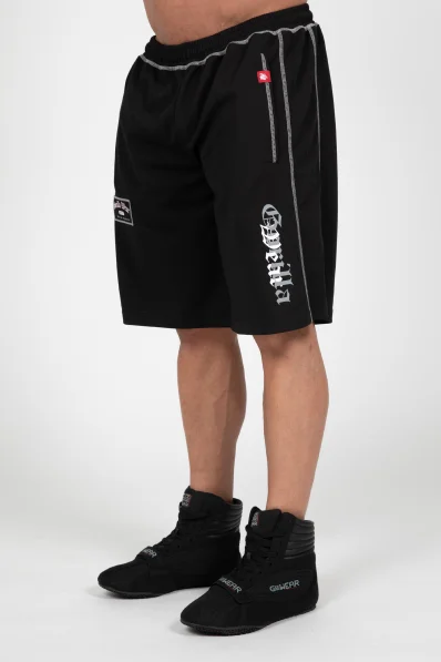 Gorilla Wear pantaloncini da uomo Marlow Mesh – nero / grigio