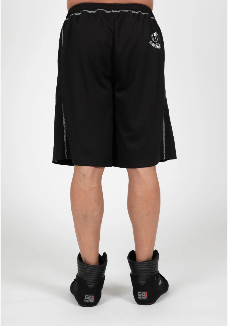 Gorilla Wear pantaloncini da uomo Marlow Mesh – nero / grigio