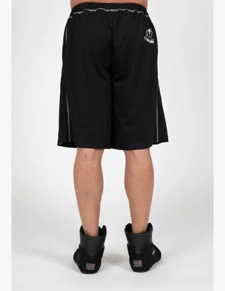 Gorilla Wear pantaloncini da uomo Marlow Mesh – nero / grigio