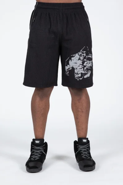 Gorilla Wear pantaloncini da uomo Buffalo Old School – nero / grigio 2