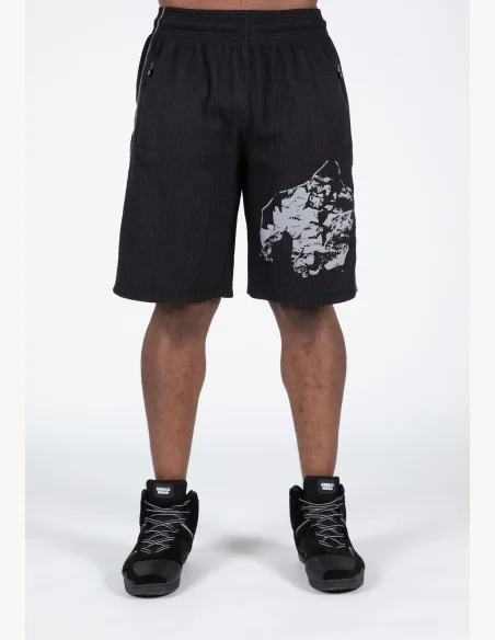 Gorilla Wear pantaloncini da uomo Buffalo Old School – nero / grigio