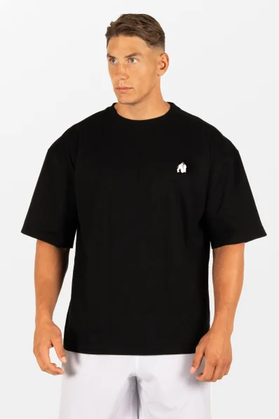 Gorilla Wear maglietta oversize da uomo Kingston – nero 2