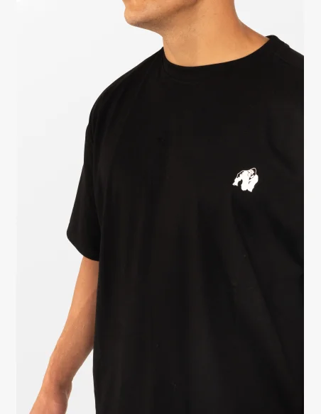 Gorilla Wear maglietta oversize da uomo Kingston – nero