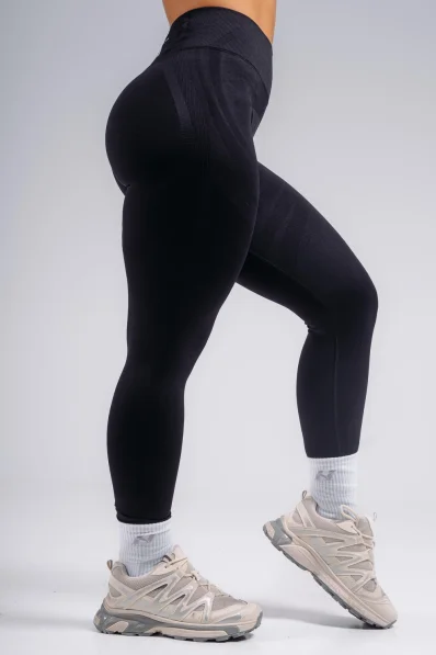 NEBBIA leggings a vita alta extra push-up PRIMAL nere 2