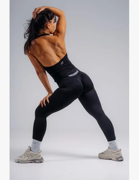 NEBBIA leggings a vita alta extra push-up PRIMAL nere