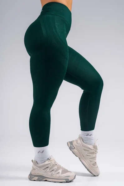 NEBBIA leggings a vita alta extra push-up PRIMAL verdi 2