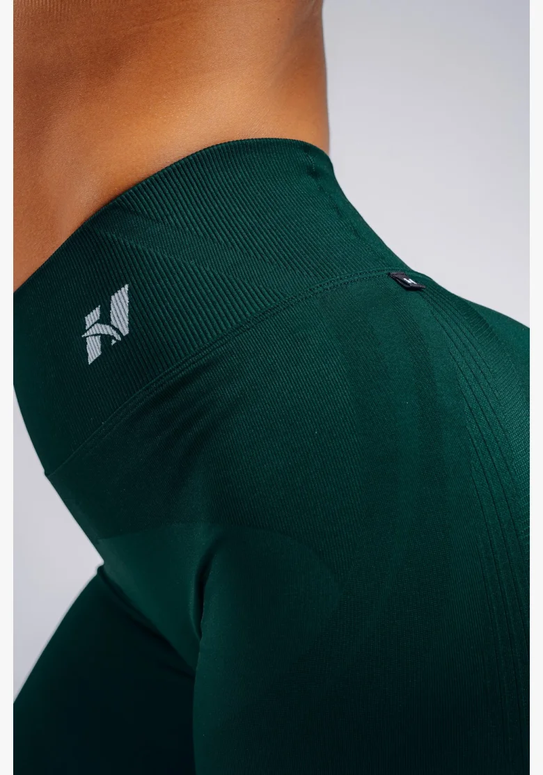 NEBBIA leggings a vita alta extra push-up PRIMAL verdi
