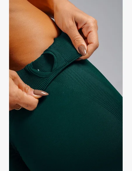 NEBBIA leggings a vita alta extra push-up PRIMAL verdi