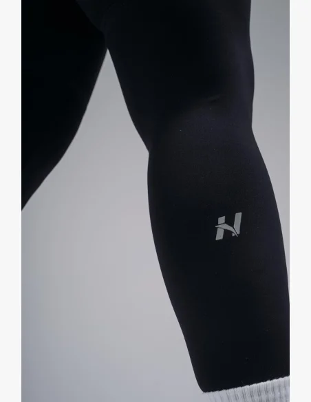 NEBBIA Leggings a vita alta modellanti con tasche PRIMAL nere