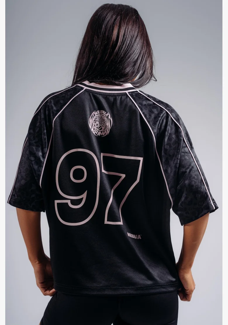 NEBBIA T-shirt oversize '97 PRIMAL nero