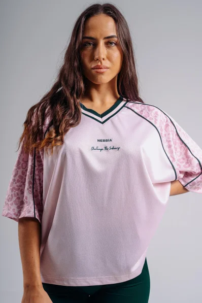 NEBBIA T-shirt oversize '97 PRIMAL rosa