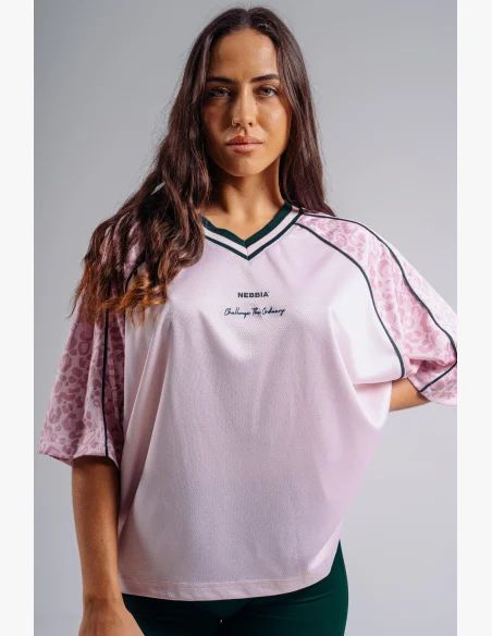 NEBBIA T-shirt oversize '97 PRIMAL rosa