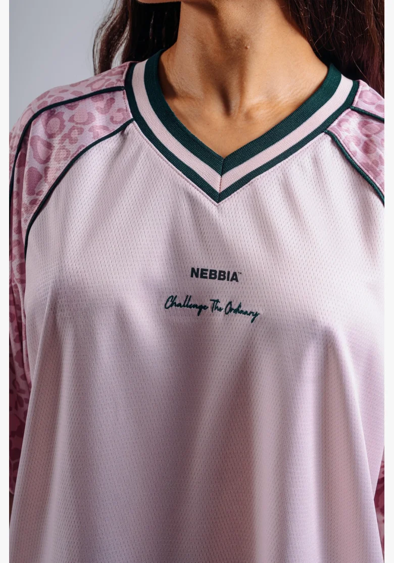NEBBIA T-shirt oversize '97 PRIMAL rosa