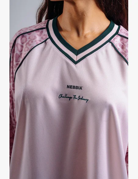 NEBBIA T-shirt oversize '97 PRIMAL rosa