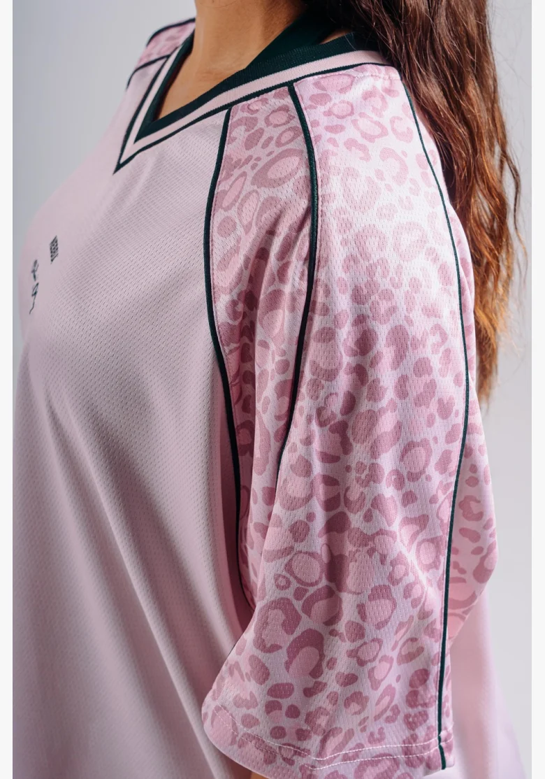 NEBBIA T-shirt oversize '97 PRIMAL rosa