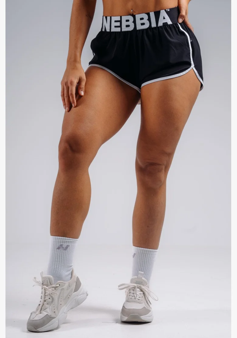 NEBBIA Pantaloncini da allenamento ultraleggeri PRIMAL neri