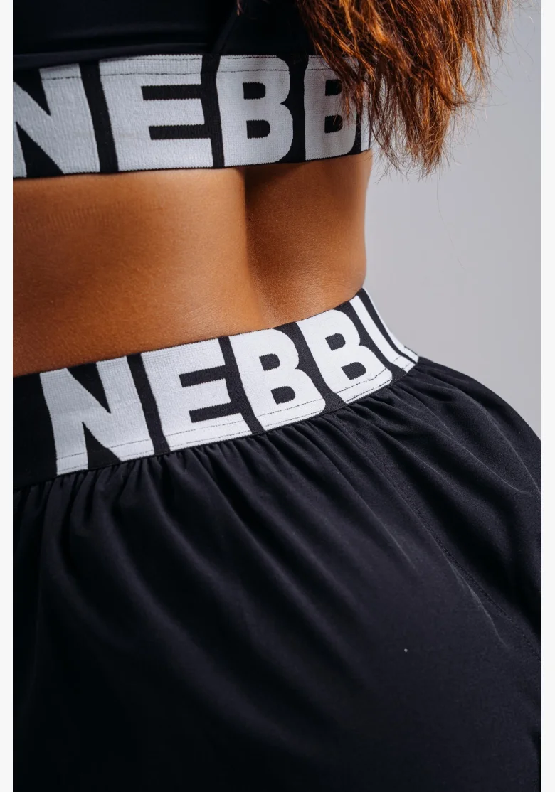 NEBBIA Pantaloncini da allenamento ultraleggeri PRIMAL neri