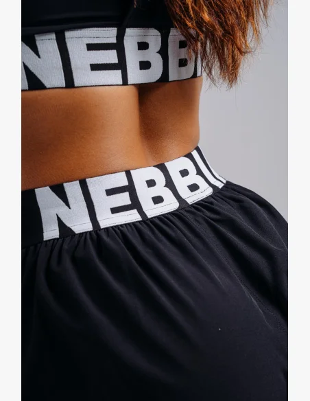 NEBBIA Pantaloncini da allenamento ultraleggeri PRIMAL neri