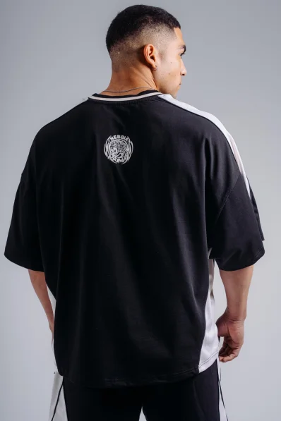 NEBBIA T-shirt oversize PRIMAL nero 2
