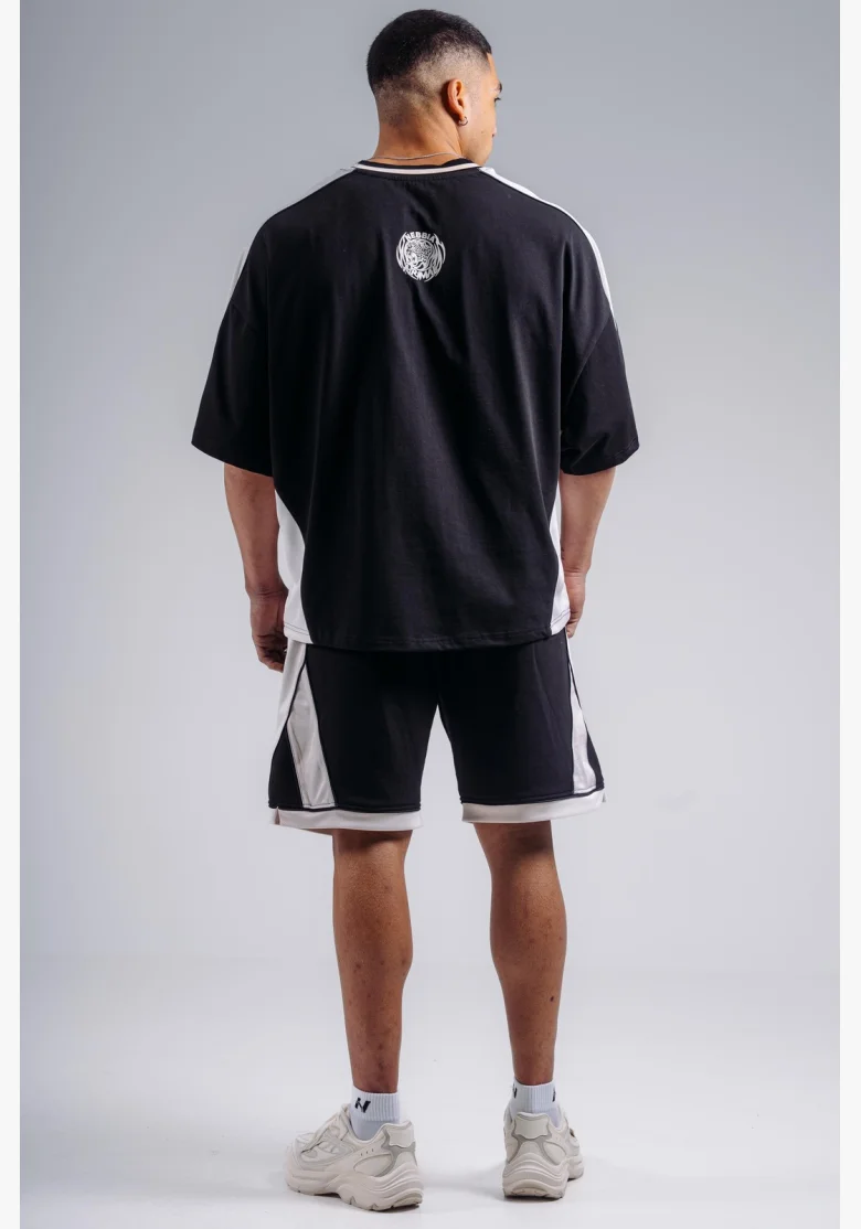 NEBBIA T-shirt oversize PRIMAL nero