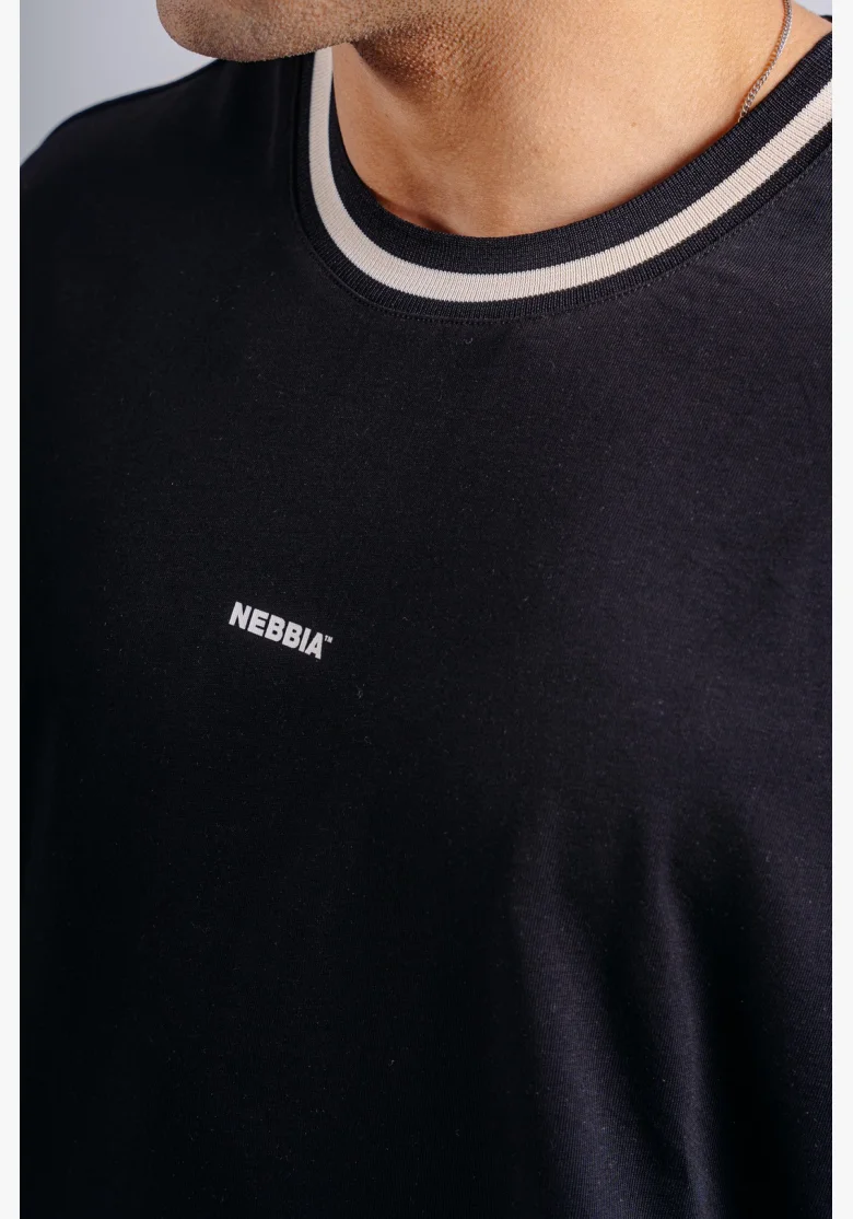 NEBBIA T-shirt oversize PRIMAL nero