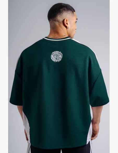 NEBBIA T-shirt oversize PRIMAL verde