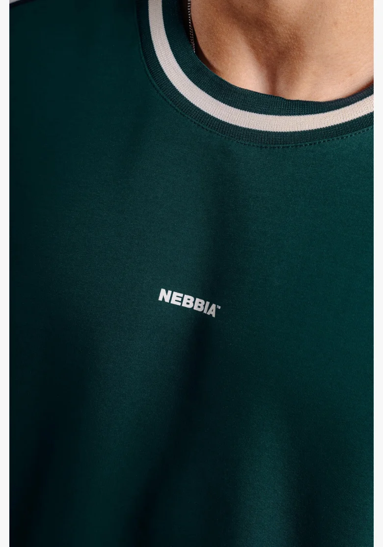 NEBBIA T-shirt oversize PRIMAL verde