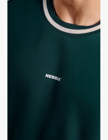 NEBBIA T-shirt oversize PRIMAL verde