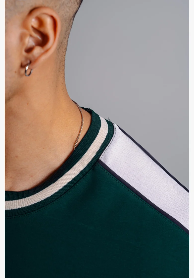 NEBBIA T-shirt oversize PRIMAL verde
