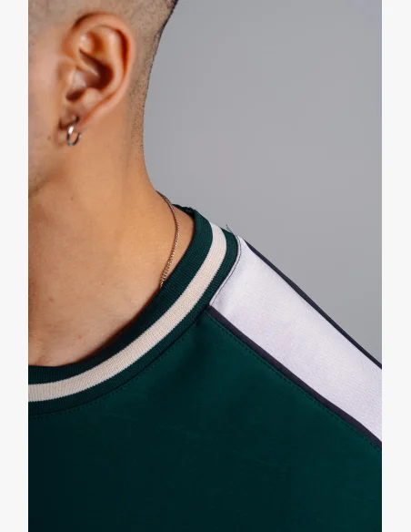NEBBIA T-shirt oversize PRIMAL verde