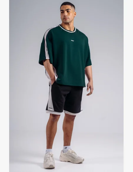 NEBBIA T-shirt oversize PRIMAL verde