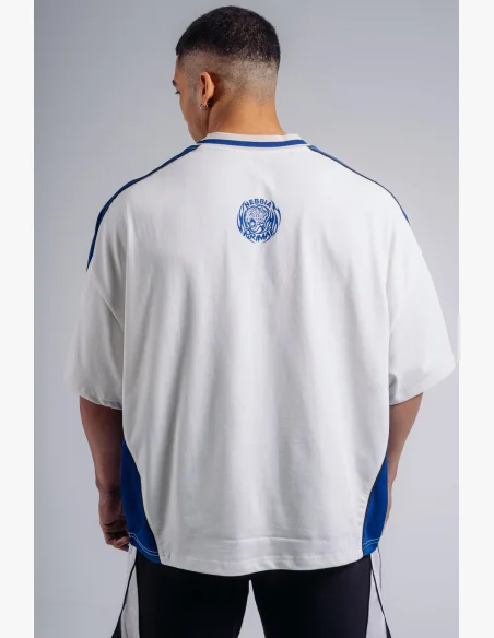 NEBBIA T-shirt oversize PRIMAL bianco