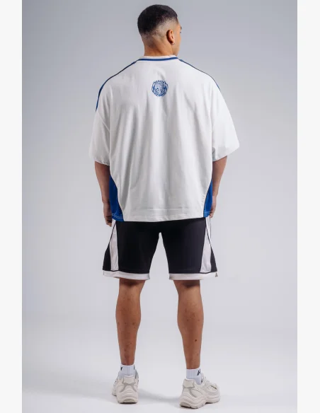 NEBBIA T-shirt oversize PRIMAL bianco